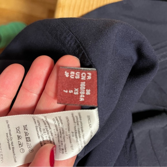 Navy blue dress CDC, comptoir des cotonniers - Picture 4 of 6